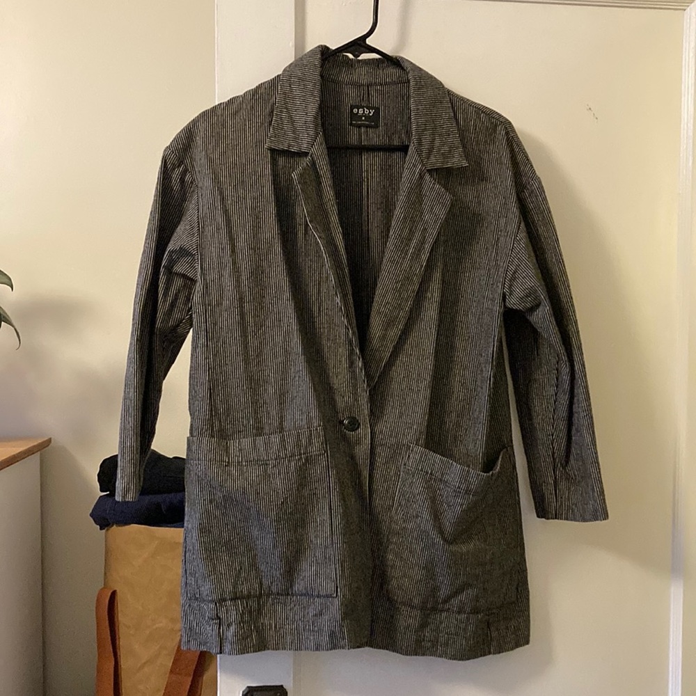 Esby striped blazer